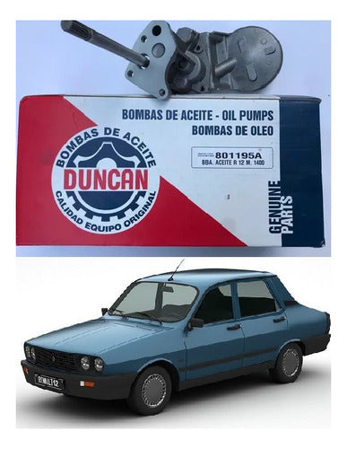 Bomba De Aceite  Renault 12 1.1 2