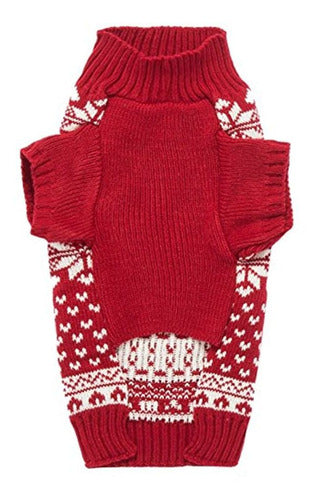 Lanyar Classic Red Holiday Sweater for Dogs and Cats 1