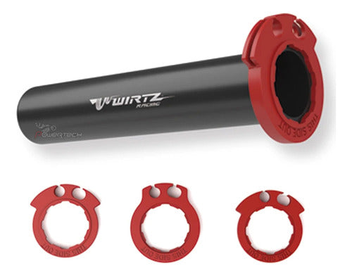 Wirtz Tubo Caña Acelerador YZ 450F/426F/400F/WRF250 450 98 - 19 0