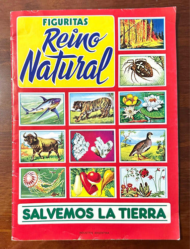 Álbum Figuritas Reino Natural Salvemos La Tierra Impecable! 0