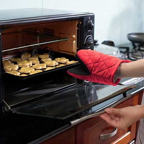 Mini Manoplas De Neopreno Para Horno, Paquete De 2 Guantes R 3