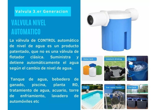 Válvula De Control De Nivel De Agua Automática Integrada 1