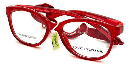 Flexible Optitech Kids K074 Children's Eyeglasses Boy Girl 19