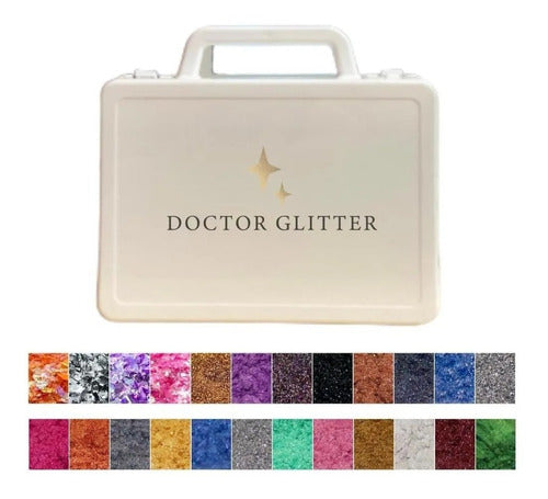 Doctor Glitter Kit Pigmentos 24 U X 4 Gr Resina Epoxi Velas 0