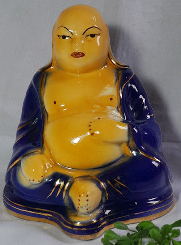 Buda Antigo Década De 60 Escultura Em Porcelana 0