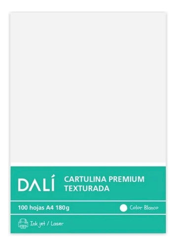 Dali Cartulina Premium A4 Pastel 180g X 100 H 3