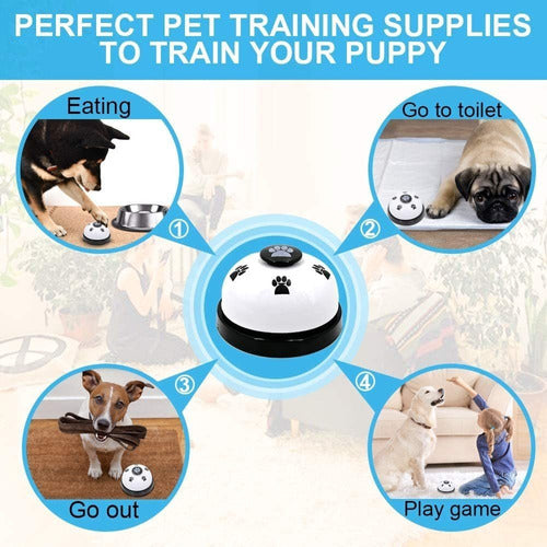 Kit Timbre Entrenamiento Para Perros Y Gatos 3