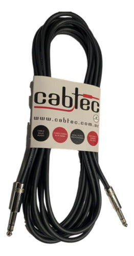 CAB-TEC Stereo TRS Cable Plug - 9 Meters 0