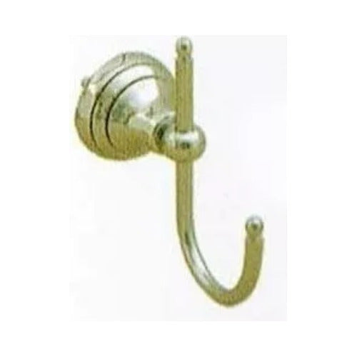 Simple Wall-Mounted Bronze Chrome Hook 0