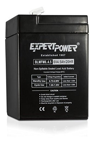 Expertpower Exp645 6v 4.5 Amp Rechargeable 0