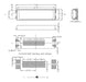 Kit of 50 LED V 7020 3V 0.5W TV Backlight 4