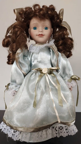 Muñeca De Porcelana Antigua 0