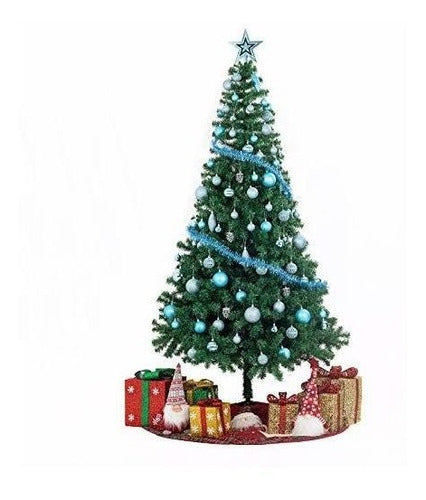 Pack 119 Adornos Para Arbol De Navidad Ogrmar Azules 1