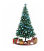 Pack 119 Adornos Para Arbol De Navidad Ogrmar Azules 1