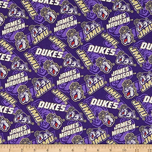 Sykel Enterprises NCAA James Madison Dukes Tono Sobre Tono Algodón Multicolor 0