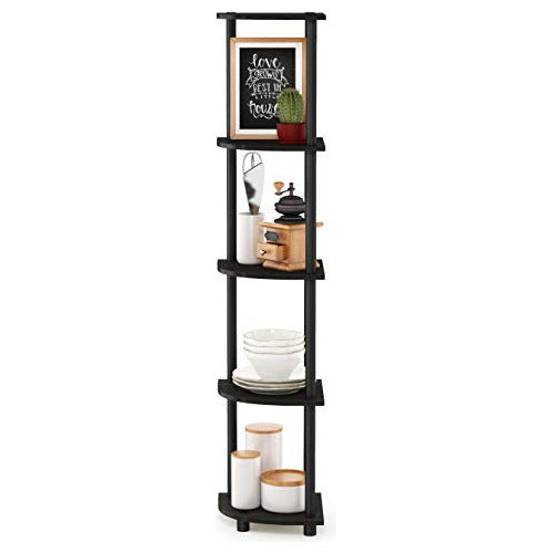 Furinno Multi-Purpose Shelf with Open Shelf Space for Corner 4