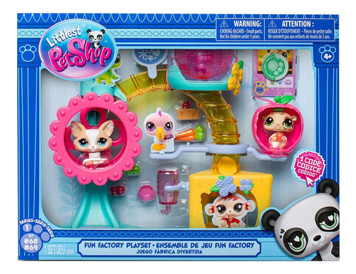 Little Pet Shop Set Fun Factory + Accessories by Hasbro 1