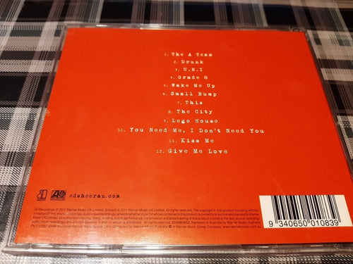 Ed Sheeran - + - Cd Importado Australia Impecable 2