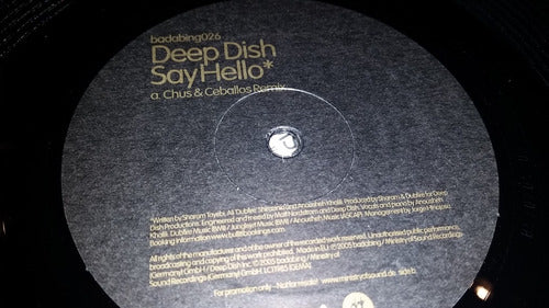 Deep Dish Say Hello Flashing For Money Vinilo Maxi Promo 05 1