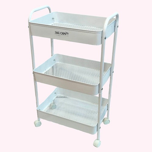 Ibi Craft Auxiliary Organizer Desk Cart 1