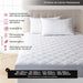 Cubre Colchon Matelaseado 2 Plazas 150x190 Queen Vip 3