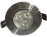 Spot Embutido Led Plateado 0