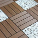 Deck Pallet Modular Suporte Vasos Madeira Eucalipto 40x40cm 2