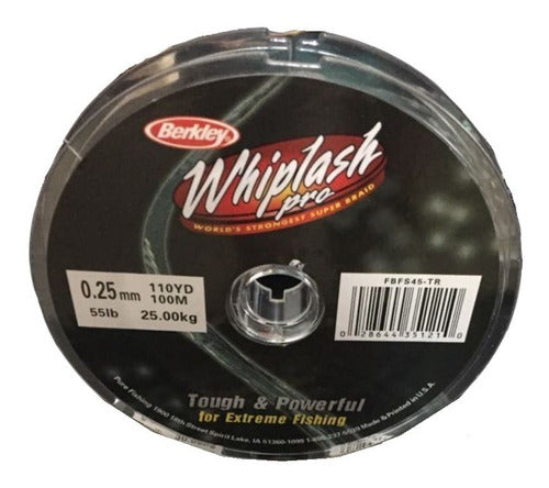 Berkley Multifilament Whiplash Pro 0.40mm 39kg 100mt Fishing Line 3