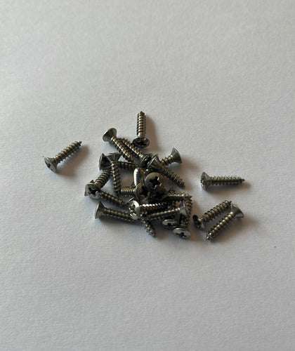 Set of 10 Stainless Steel Self-Tapping Pickguard Screws for Fender Guitars 1