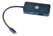 Adaptador Conversor Usb Tipo C A Hdmi Vga Dp Hp Dhc-ct200 Ax 3