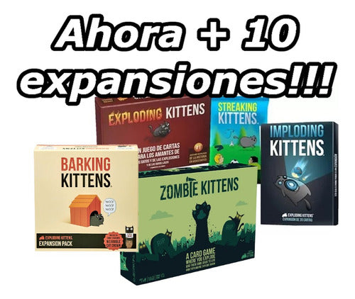 Exploding Kittens + 5 Expansiones (para Imprimir) 1