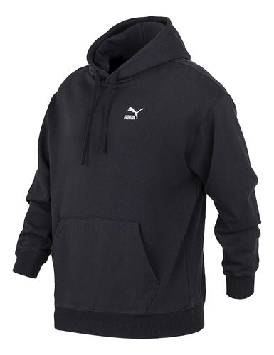 Puma Classic Relax Black Hoodie - Sustainable Urban Style 0