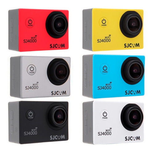 Sjcam Kit Faceplates X 6 Pcs De Colores Para Sj4000 Wifi 0