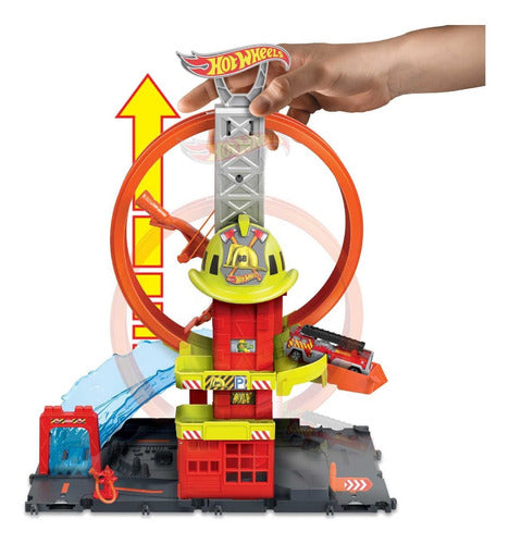 Hot Wheels - Pista City Super Fire Station - Hkx41 2