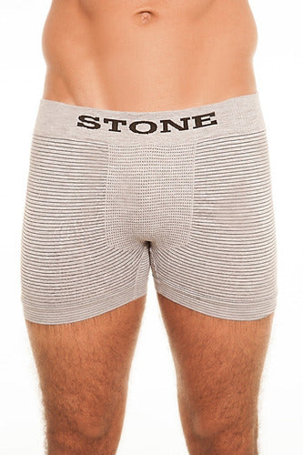 Stone Boxer Shorts X3 + 3 Pairs of Assorted Socks 4