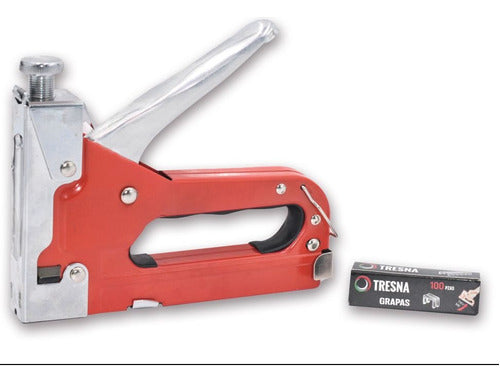 Tresna Heavy Duty Manual Stapler + 100 Staples 1