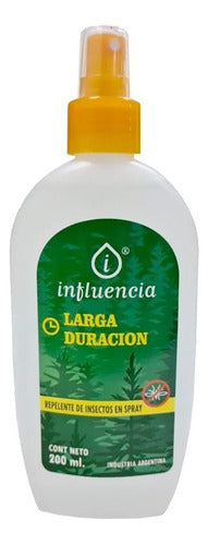 Influencia Repelente Insectos Mosquitos Larga Duración 200ml 1