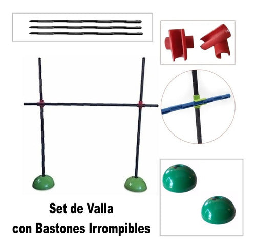 Uniones Para Bastones De Vallas 2 Unidades 3