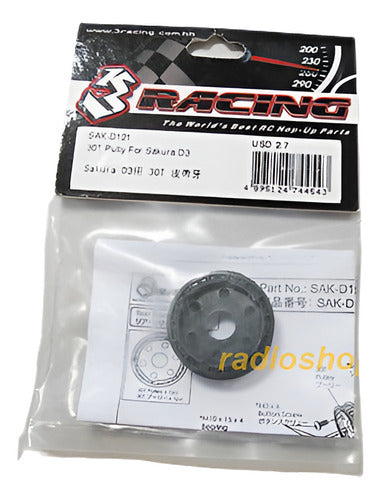 3Racing 30T Pulley for Sakura D3 0