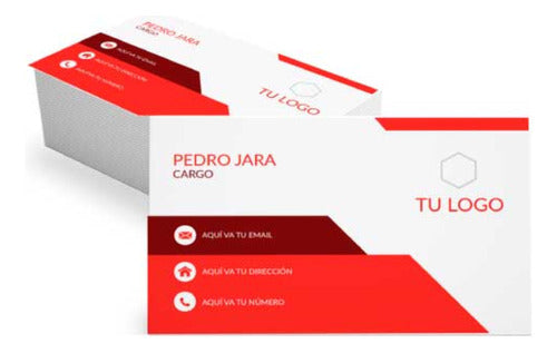 Impresion Grafik 100 Full Color Double-Sided Business Cards 9x5 cm 1