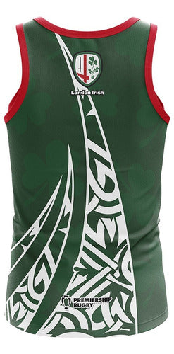 Kapho Rugby London Irish Maori Premiership Kids Tank Top 1