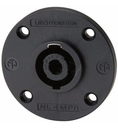 Conector Ficha Speakon Chasis 4 Contactos Neutrik Nl4mpr Ntk 0