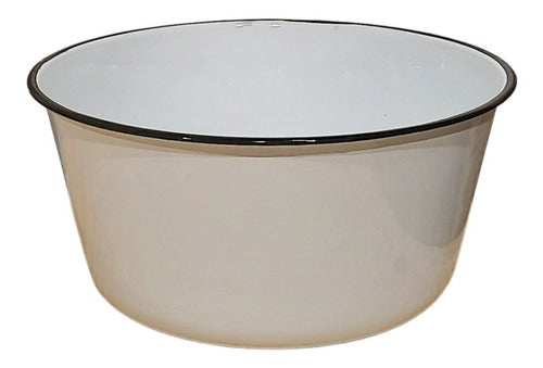 Extra Large Enameled Bowl Salad Bowl 5 L 0