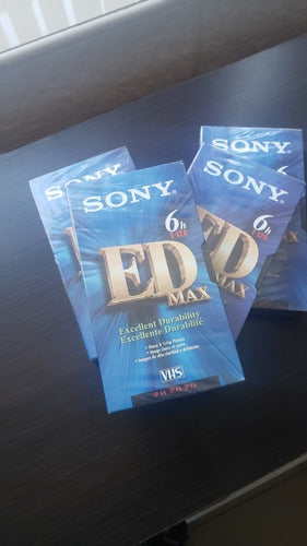 Sony VHS Cassette Pack (4 Cassettes) 0
