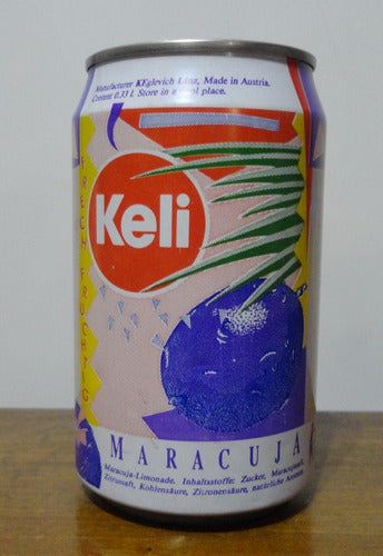 Lata Keli Maracujá 330ml Austria, Vacía 0