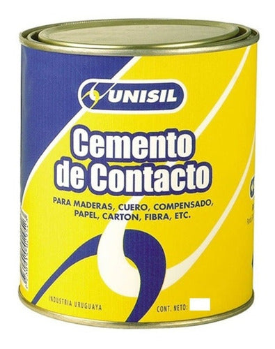 Cemento De Contacto Vinilico Cuero 500 Ml. Unisil Ferreplus 0