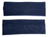 Pack of 2 Wide Elastic Cloth Headbands Ideal for Sports/School 65