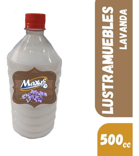 MAXUS ARGENTINA Lustramueble Lavanda Listo Para Usar Botella 500cc 0