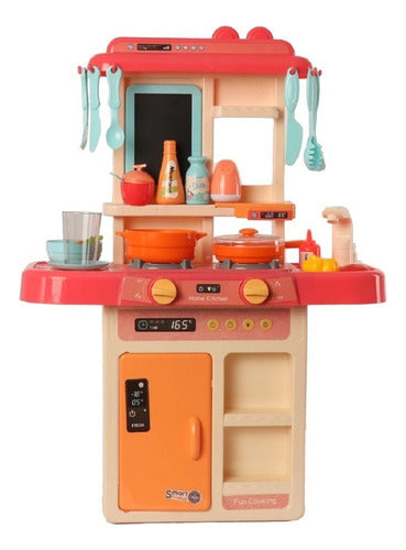 Talented Chef Kids Kitchen Set With Light And Sound - 36 Accessories - 63 X 45 Cm 0