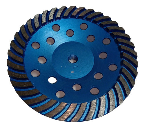 Generic Turbo Diamond Cup Wheel for Granite Marble 180mm 0